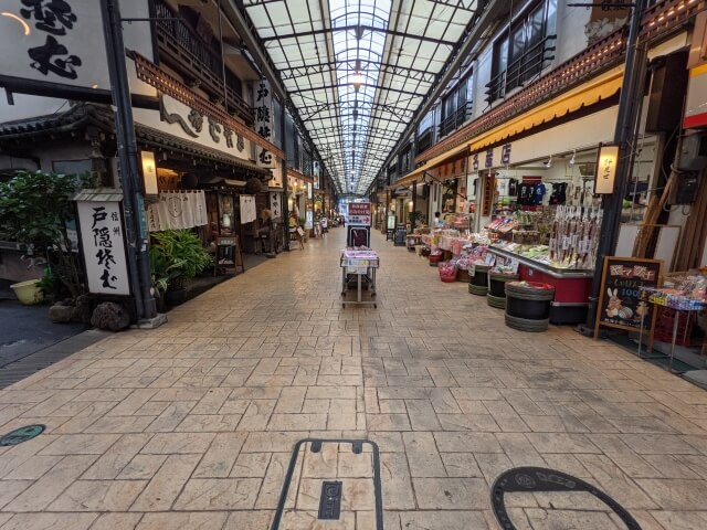 熱海の仲見世商店街