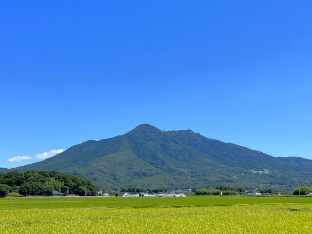 筑波山の景色