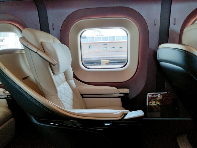 グランクラスのシート